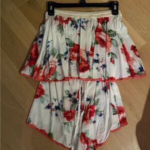 Floral Layered Women's Romper - Boutique Australian Brand